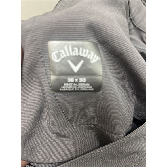 CALLAWAY Men’s Grey Golf Pants Stretch Fabric Size 38x30 - Picture 5 of 5